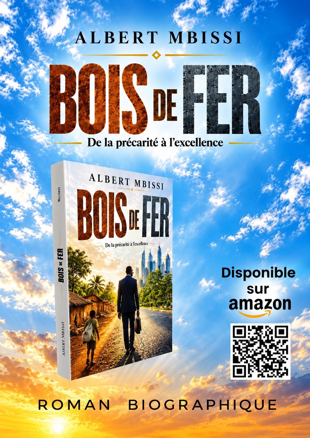 Paru, « BOIS DE FER » d’ Albert MBISSI